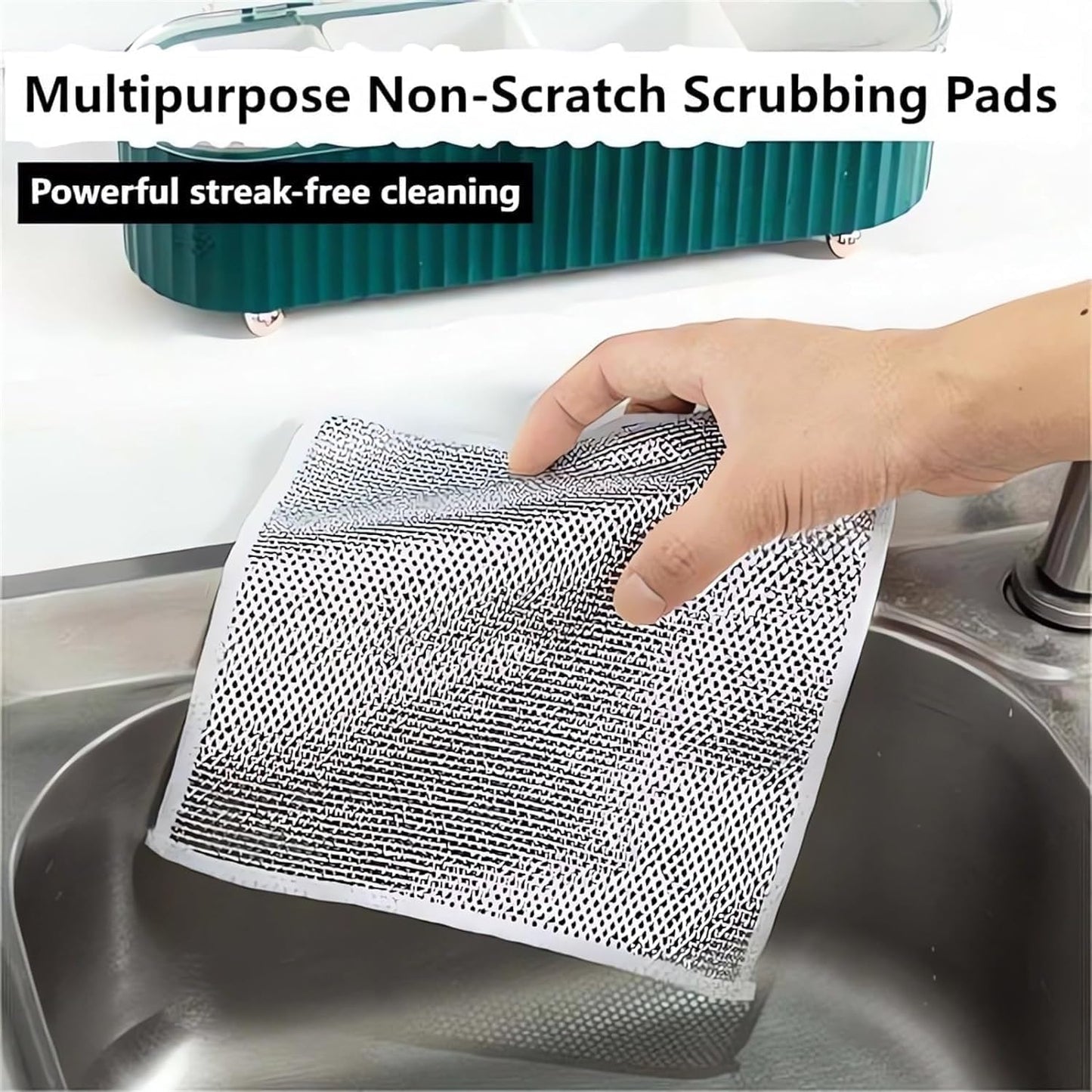 Multipurpose Net Wire Dish Cleaning🔥(PACK OF 12)🔥