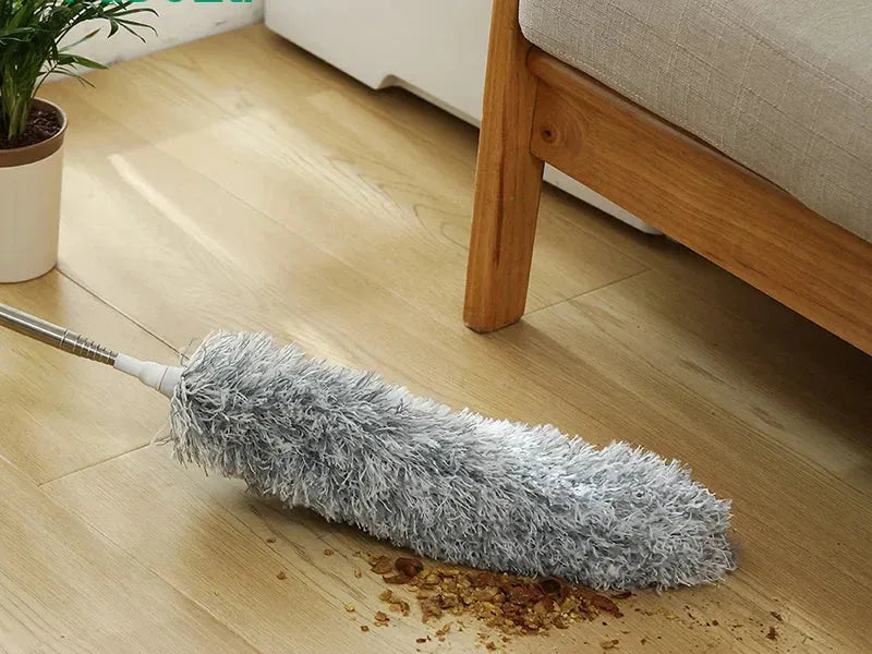 Microfiber Duster Stainless Steel Pipe Perfect for Ceiling, Fans, and Furniture Cleaning