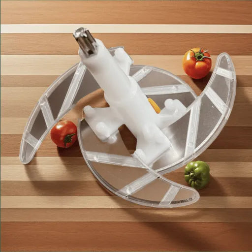2 LITER MANAUAL Stainless Steel HAND PUSH CHOPPER